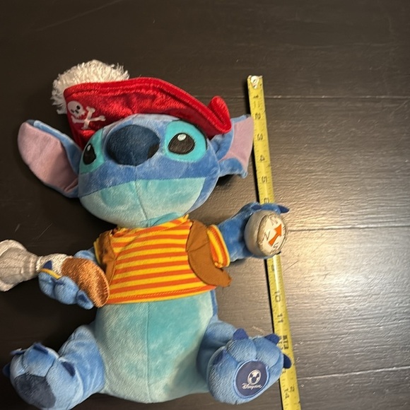 Disney Blue and Red Pirate Stitch Plush - Picture 6 of 6
